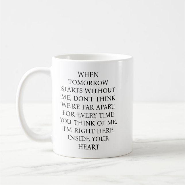 Mug Chien teckel mignon aquarelle (Gauche)