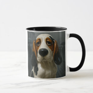 Mug chien triste ou déprimé