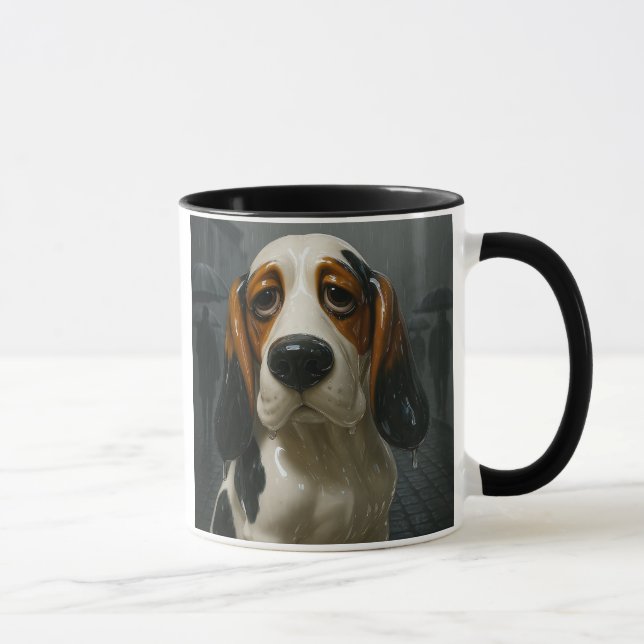 Mug chien triste ou déprimé (Droite)