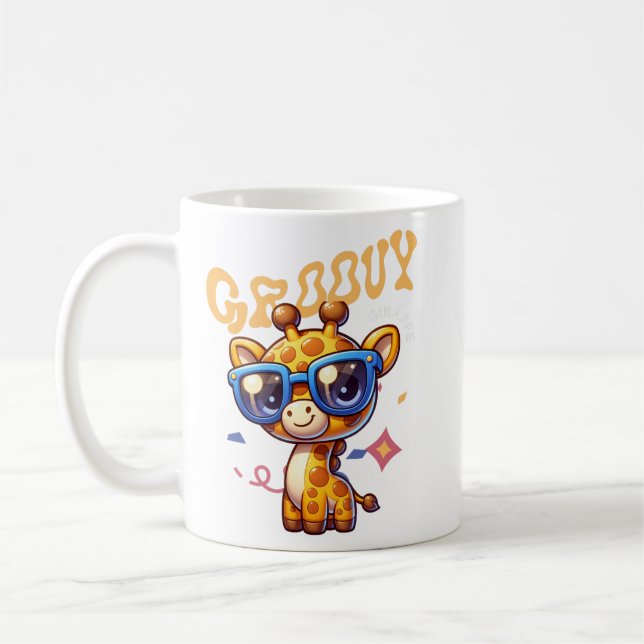 Mug Chien Verre Caractère Mignon Art (Gauche)
