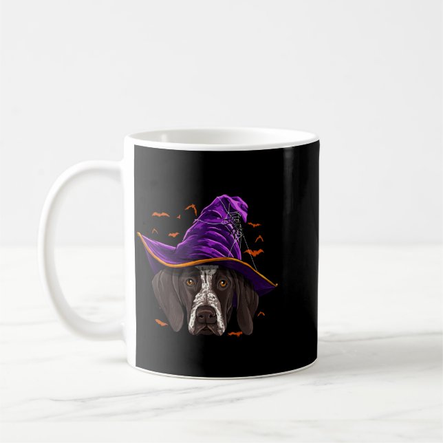 Mug Chienne Pointer Allemand à Poil Court Sorcière Hal (Gauche)