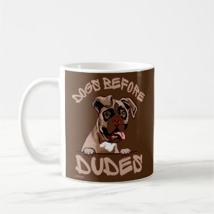Mug CHIENS AVANT DUDES Olde English Bulldog drôle chie