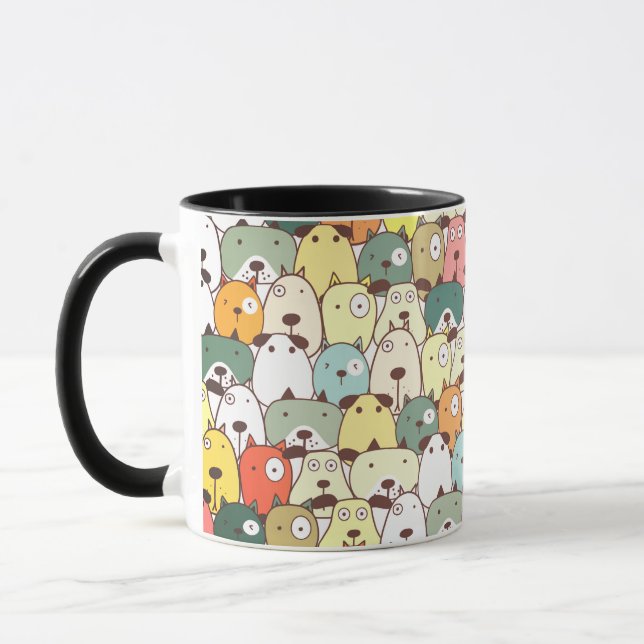 Mug Chiens Chiens Chiens Chiens (Gauche)