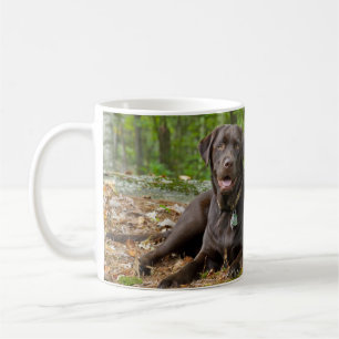 Mug Chiens Chiens Marionnettes Black Lab Chocolat Labr