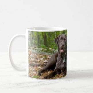 Mug Chiens Chiens Marionnettes Black Lab Chocolat Labr