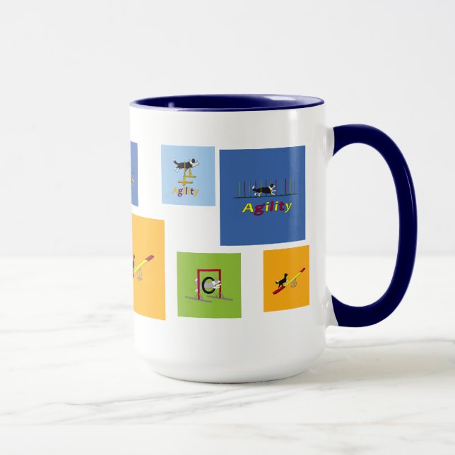 Mug Chiens d'agilité (Droite)