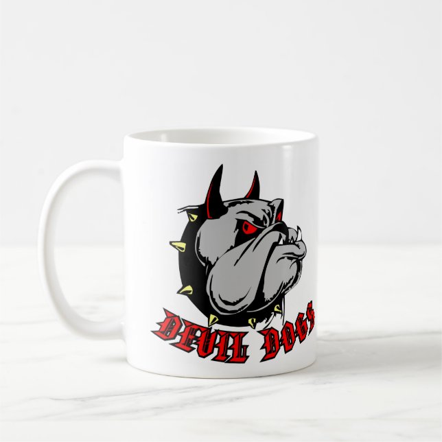 Mug Chiens de diable de bouledogue (Gauche)