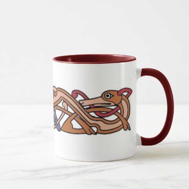 Mug chiens de knotwork (Droite)