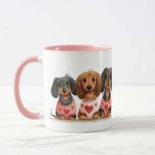 Mug Chiens de la Saint Valentin