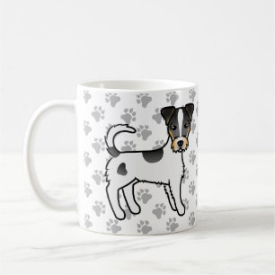 Mug Chiens de race Terrier à poil dur tricolore Parson