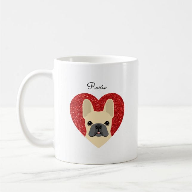 Mug Chiens de taureaux français (Gauche)
