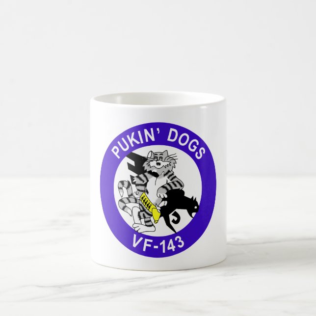 Mug Chiens de VF-143 Pukin (Centre)