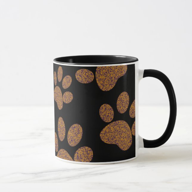 Mug chiens d'empreintes (Droite)