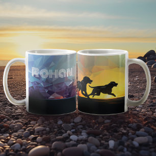Mug Chiens en liberté - Personnalisés