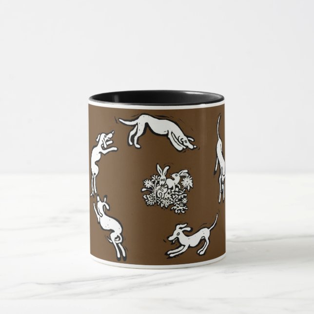 Mug Chiens et lapins (Centre)
