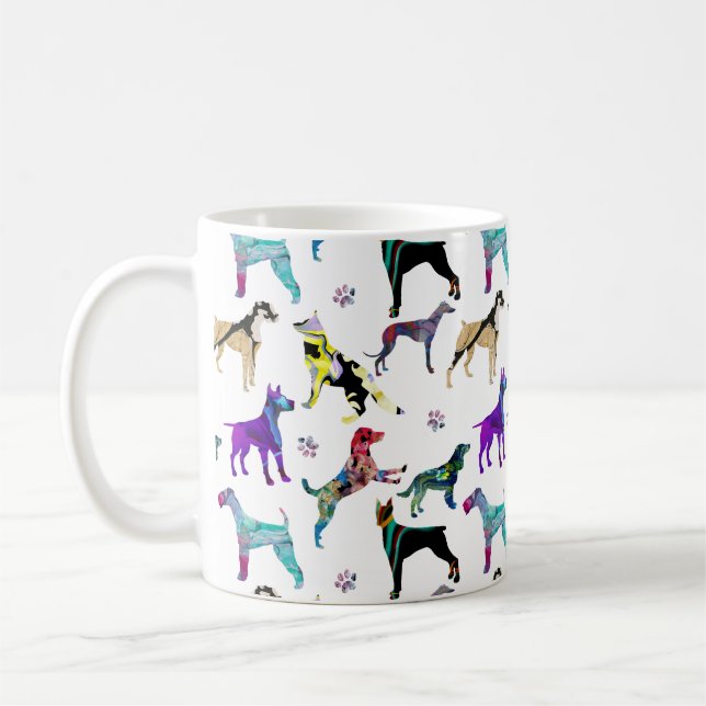 Mug Chiens et pattes (Gauche)