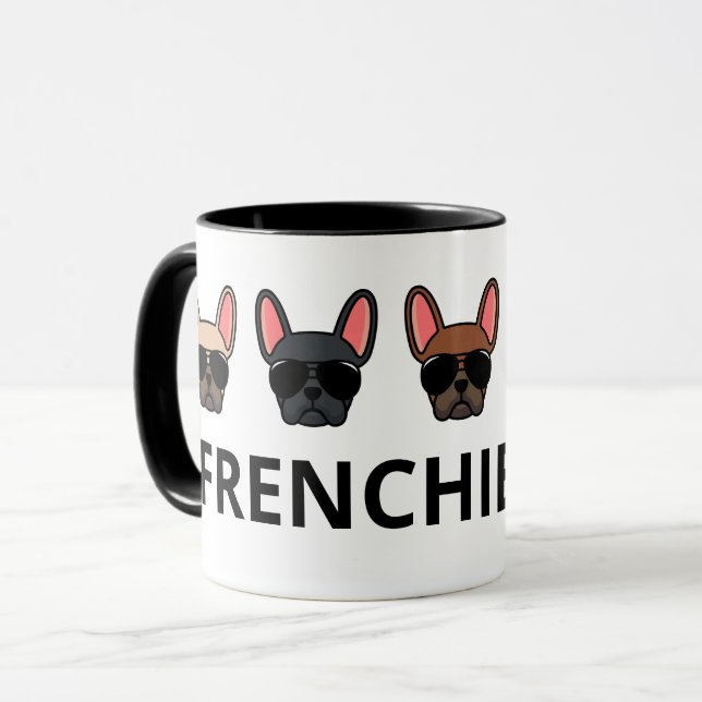 Mug Chiens français français français (Devant gauche)