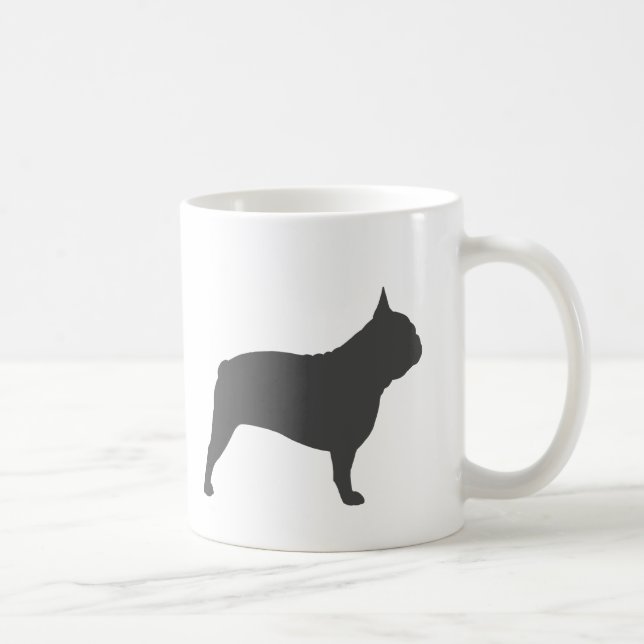 Mug Chiens français Silhouettes Chiens français (Droite)