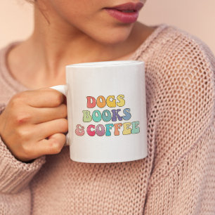 Mug Chiens livres et café