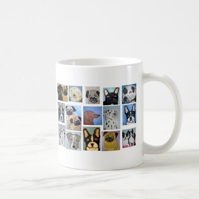 Mug chiens par le ginsburg d'Éric (Droite)