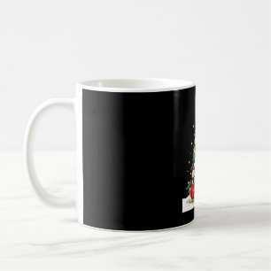 Mug Chiens Pug Arbre de Noël Mignon Noël (4)