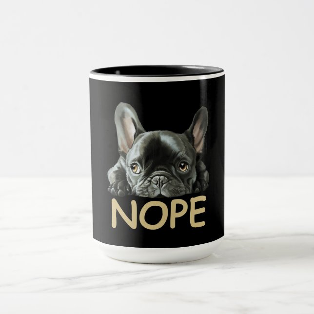 Mug Chiffre de taureau français | Cadeaux Frenchie Nop (Centre)