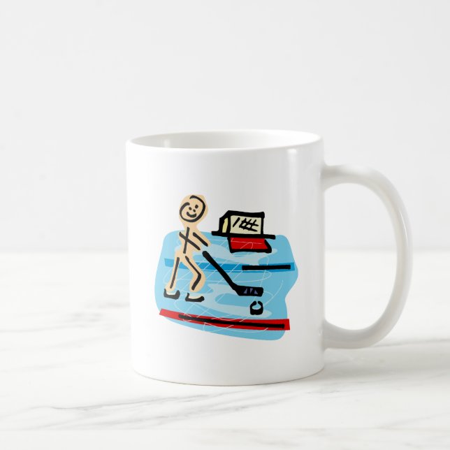 Mug chiffre joueur de bâton (Droite)