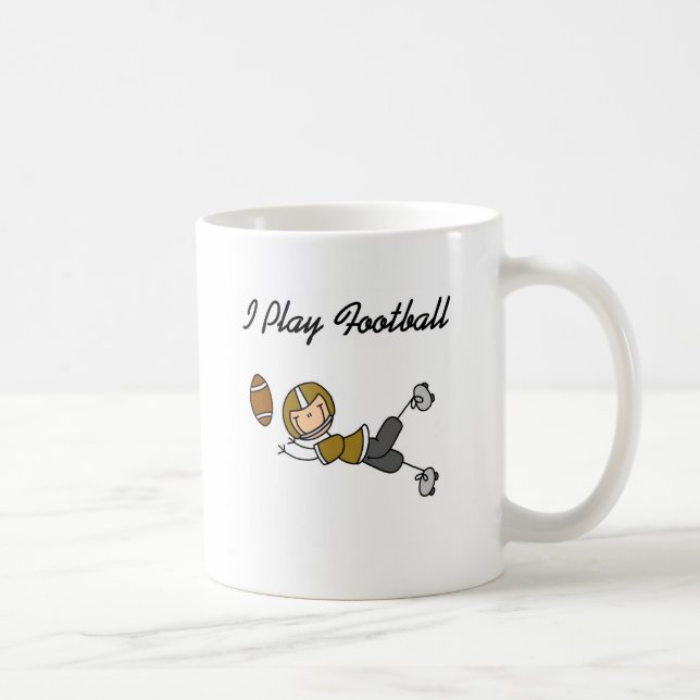 Mug Chiffre le football de bâton - T-shirts et cadeaux (Droite)