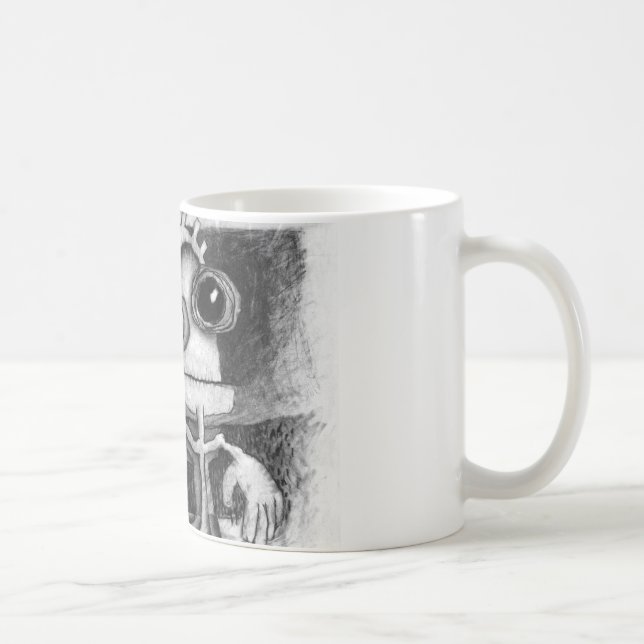 Mug chiffre + marionnette (Droite)