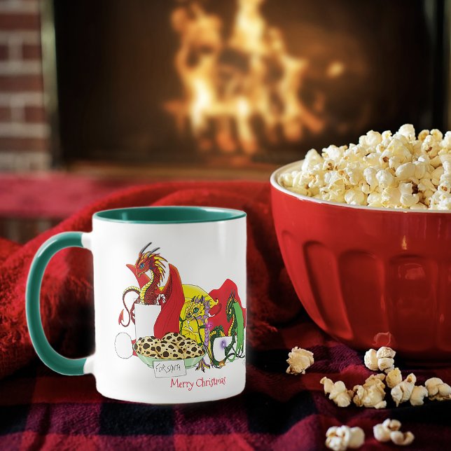 Mug Chiffres de biscuits de lait père Noël (Créateur téléchargé)