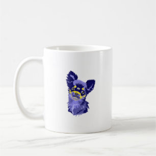 Mug Chihuahua Abstrait