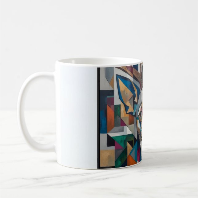 Mug Chihuahua Abstrait  (Gauche)