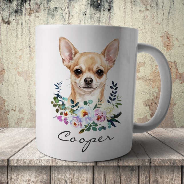 Mug Chihuahua aquarelle (Créateur téléchargé)
