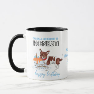 Mug Chihuahua chéri avec patchs Anniversaire CHIEN MOM