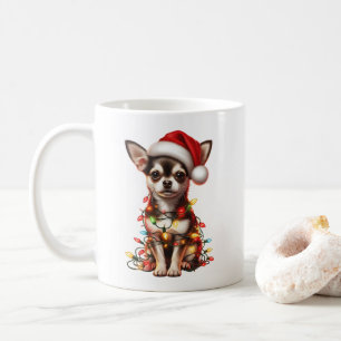 Mug Chihuahua Chien Chiot Chiot Noël