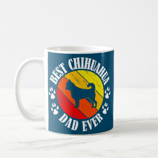 Mug Chihuahua Chien Papa Fête des pères Best Chihuahua