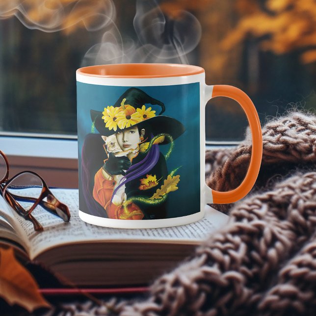 Mug Chihuahua Chien sorcière Halloween (Créateur téléchargé)
