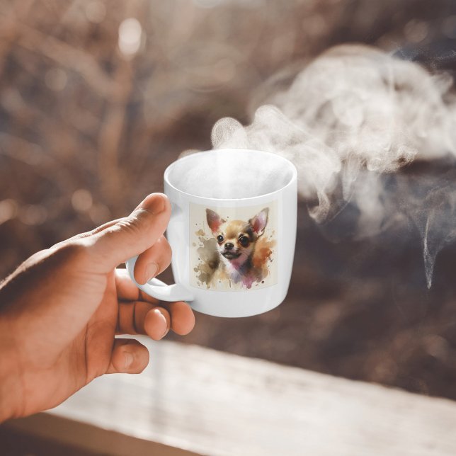 Mug Chihuahua d'art moderne d'IA  (Créateur téléchargé)