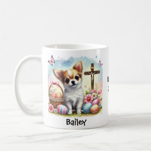 Mug Chihuahua de Pâques personnalisé