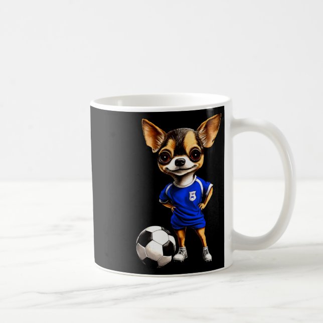 Mug Chihuahua Footbyll  (Droite)