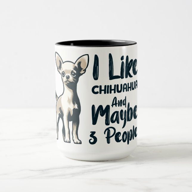 Mug Chihuahua Funny (Centre)