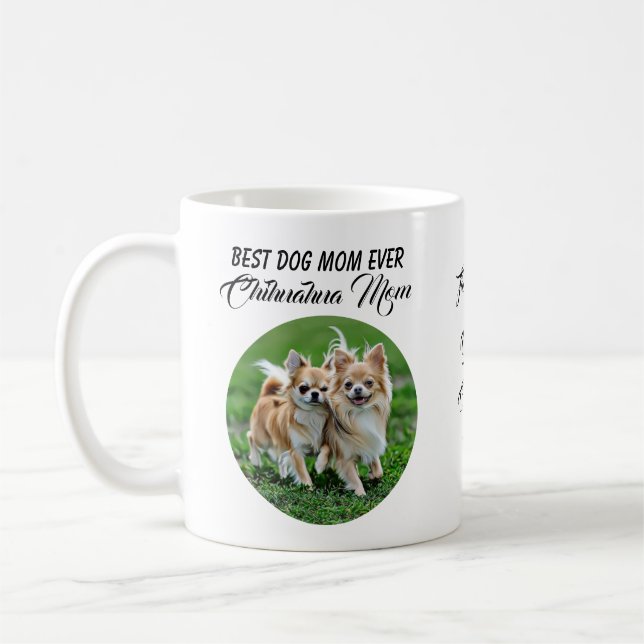 Mug Chihuahua : La meilleure maman du chien jamais vue (Gauche)