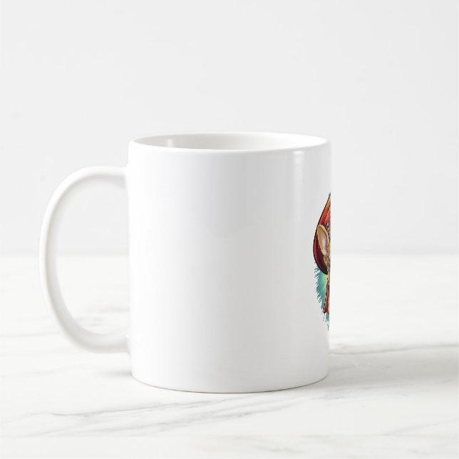 Mug Chihuahua Mexique Cinco de Mayo Funny Chien (Gauche)