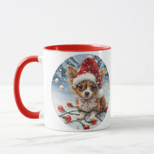 Mug Chihuahua Noël Santa Chien