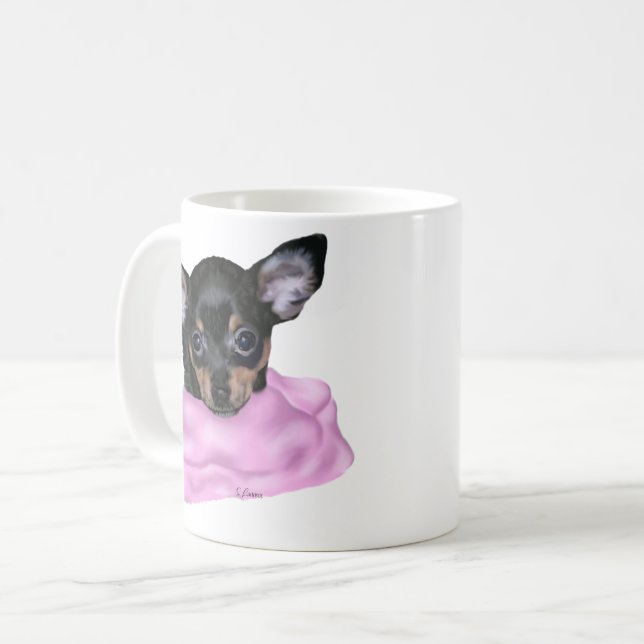 Mug Chihuahua Noir et Tan Chihuahua
