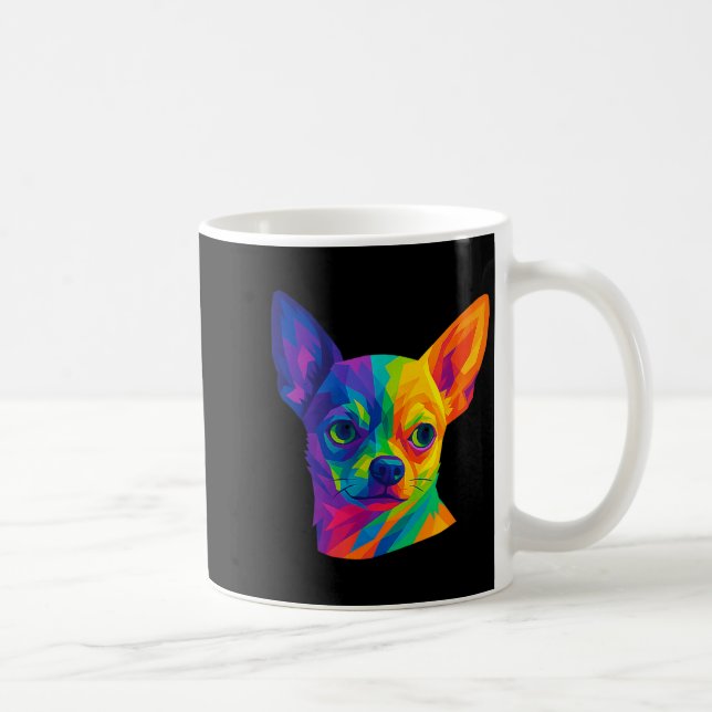 Mug Chihuahua P Art Rtrait For Dog Owners  (Droite)