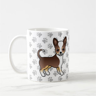 Mug Chihuahua & Pattes Tricolore au Pelage Lisse au Ch