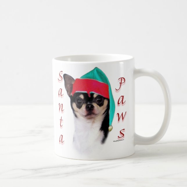 Mug Chihuahua Père Noël Paws (Droite)