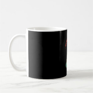 Mug Chihuahua portant un chapeau de santa