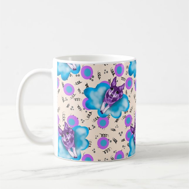 Mug Chihuahua sur un nuage (Gauche)